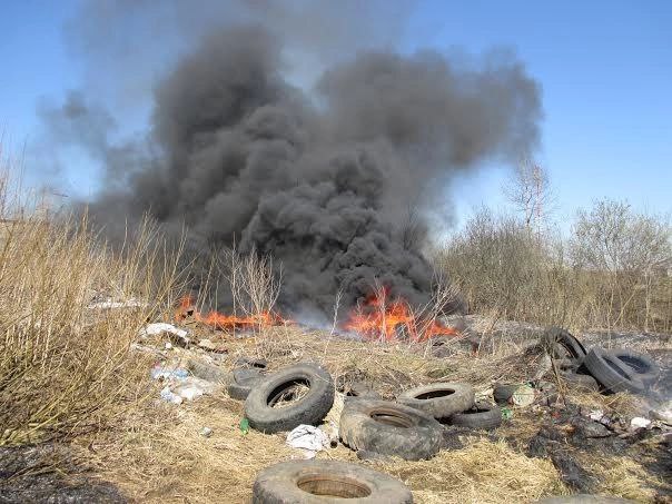 Опасность сжигания бытового мусора!.